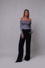 Blusa Jade Cinza 