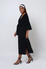 Vestido Kimono Preto 