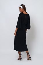 Vestido Kimono Preto 