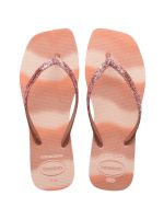 Havaianas Square Glitter Party Rosa Ballet 