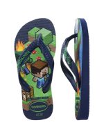 Havaianas Infantil Minecraft Marinho 