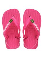 Havaianas Baby Logo Brasil Rosa