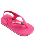 Havaianas Baby Logo Brasil Rosa