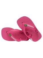 Havaianas Baby Logo Brasil Rosa
