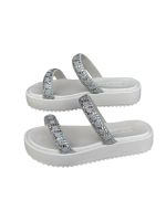 Sandalia Papete Moleca 5489.115 Branco 