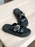 Sandalia Papete Moleca 5504.103 Preto 