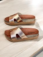Sandalia Papete Moleca 5500.100 Ouro Rosado