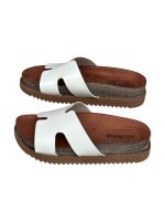 Sandalia Papete Moleca 5500.100 Branco Off