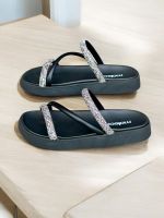 Sandalia Papete Moleca 5469.121 Preto 