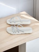 Sandalia Papete Moleca 5490.112 Branco 
