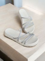 Sandalia Papete Moleca 5490.112 Branco 