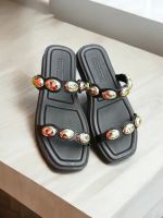 Sandalia Papete Moleca 5506.105 Preto 