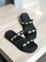 Sandalia Papete Moleca 5506.105 Preto 