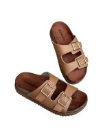 Sandalia Papete Moleca 5500.105 Camel 