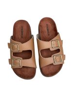 Sandalia Papete Moleca 5500.105 Camel 