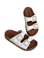 Sandalia Papete Moleca 5500.105 Branco Off
