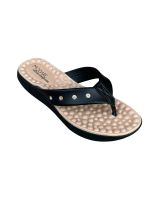 Chinelo Ortopedico Modare Ultra Conforto Strass Preto 7142.129.26407