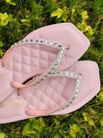Chinelo Infantil Lunielly Strass Rosa 