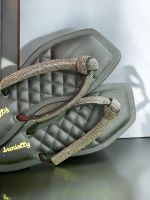 Chinelo Lunielly Laço G Preto 