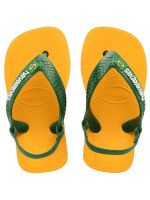 Havaianas Baby Logo Brasil Amarelo
