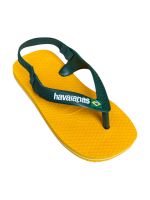 Havaianas Baby Logo Brasil Amarelo