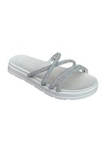 Sandalia Papete Moleca 5490.112 Cristal 