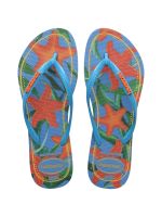 Havaianas Slim Tropical Turquesa