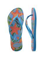 Havaianas Slim Tropical Turquesa