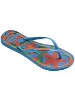 Havaianas Slim Tropical Turquesa