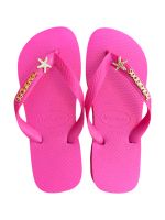 Havaianas Top Rosa Flux + Escrita Dourada + Estrela do Mar