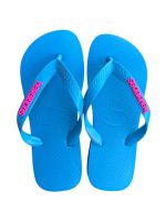 Havaianas Top Turquesa + Escrita Rosa
