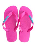 Havaianas Top Rosa Flux + Escrita Azul