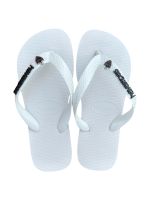 Havaianas Top Branca + Escrita Preta + Atlético