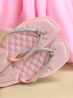 Chinelo Infantil Lunielly Laço P Rosa