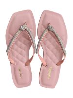 Chinelo Infantil Lunielly Laço P Rosa