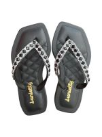 Chinelo Infantil Lunielly Strass Preto 