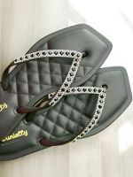 Chinelo Lunielly Strass Preto 