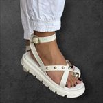 Sandalia Moleca 5504.113 Branco Off 
