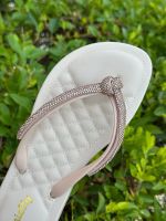 Chinelo Lunielly Laço P Redondo Bege