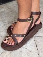 Sandalia Moleca 5504.113 Chocolate  