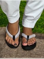 Chinelo Moleca Brilho 5490.121 Preto