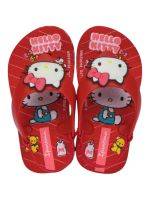 Chinelo Ipanema Bebê Hello Kitty Vermelho