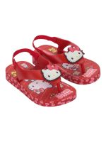 Chinelo Ipanema Bebê Hello Kitty Vermelho