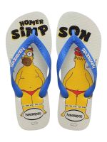 Havaianas Simpsons Branco/Azul