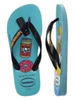 Havaianas Simpsons Azul/Preto