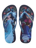 Havaianas Infantil Slim Princess Azul Lavanda
