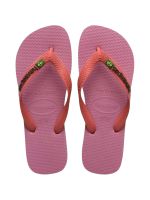 Havaianas Brasil Logo Rosa Chiffon