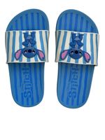 Chinelo Grendene Stitch Azul/Bege