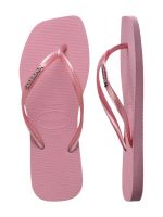 Havaianas Square Logo Metallic Rosa Chiffon