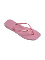 Havaianas Square Logo Metallic Rosa Chiffon